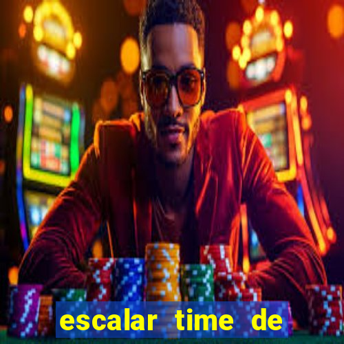 escalar time de futebol online